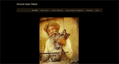 Desktop Screenshot of ancientvedicradio.com