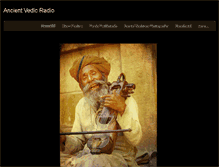 Tablet Screenshot of ancientvedicradio.com